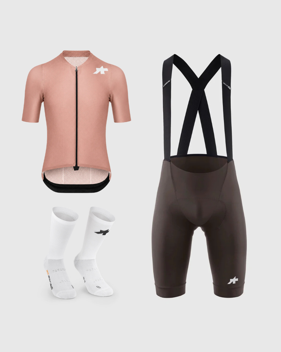 ASSOS - Mens Bundle - Blossom Pink / Wild Brown / White