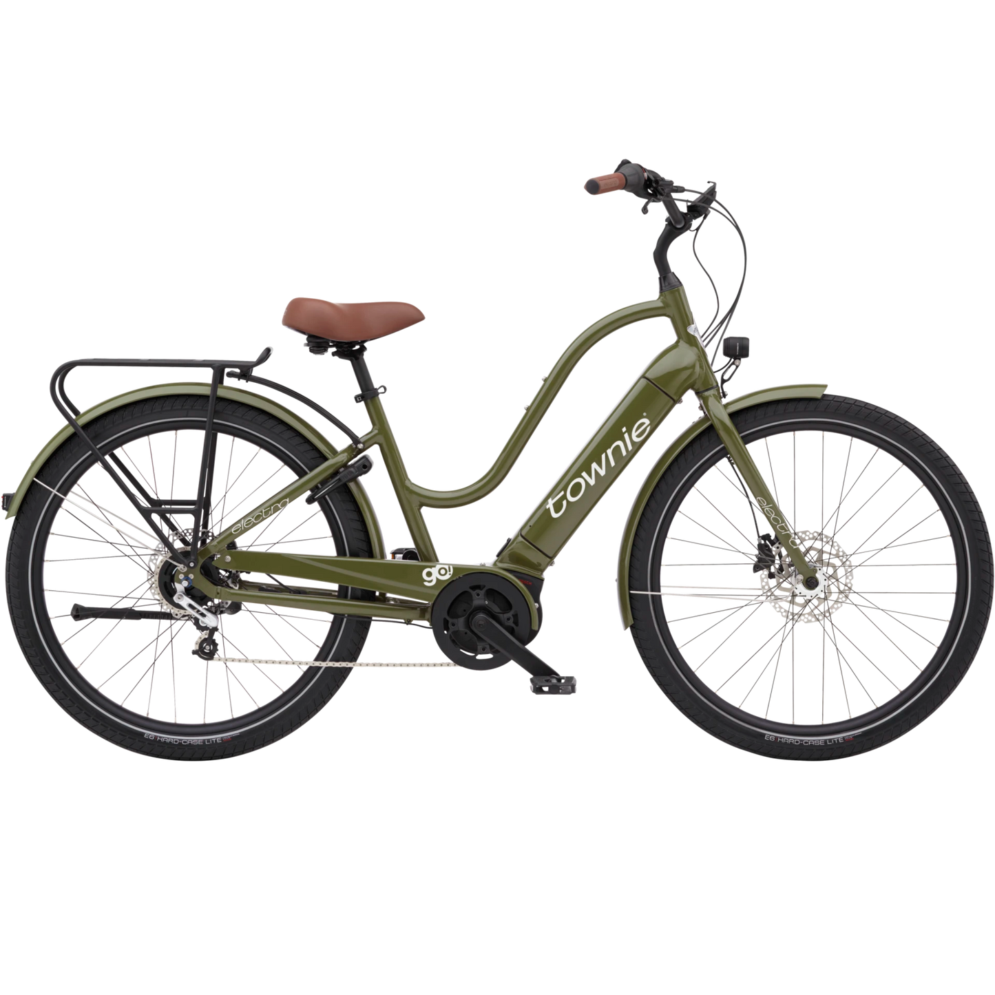 Townie Path Go! 5i lav indstigning - Olive