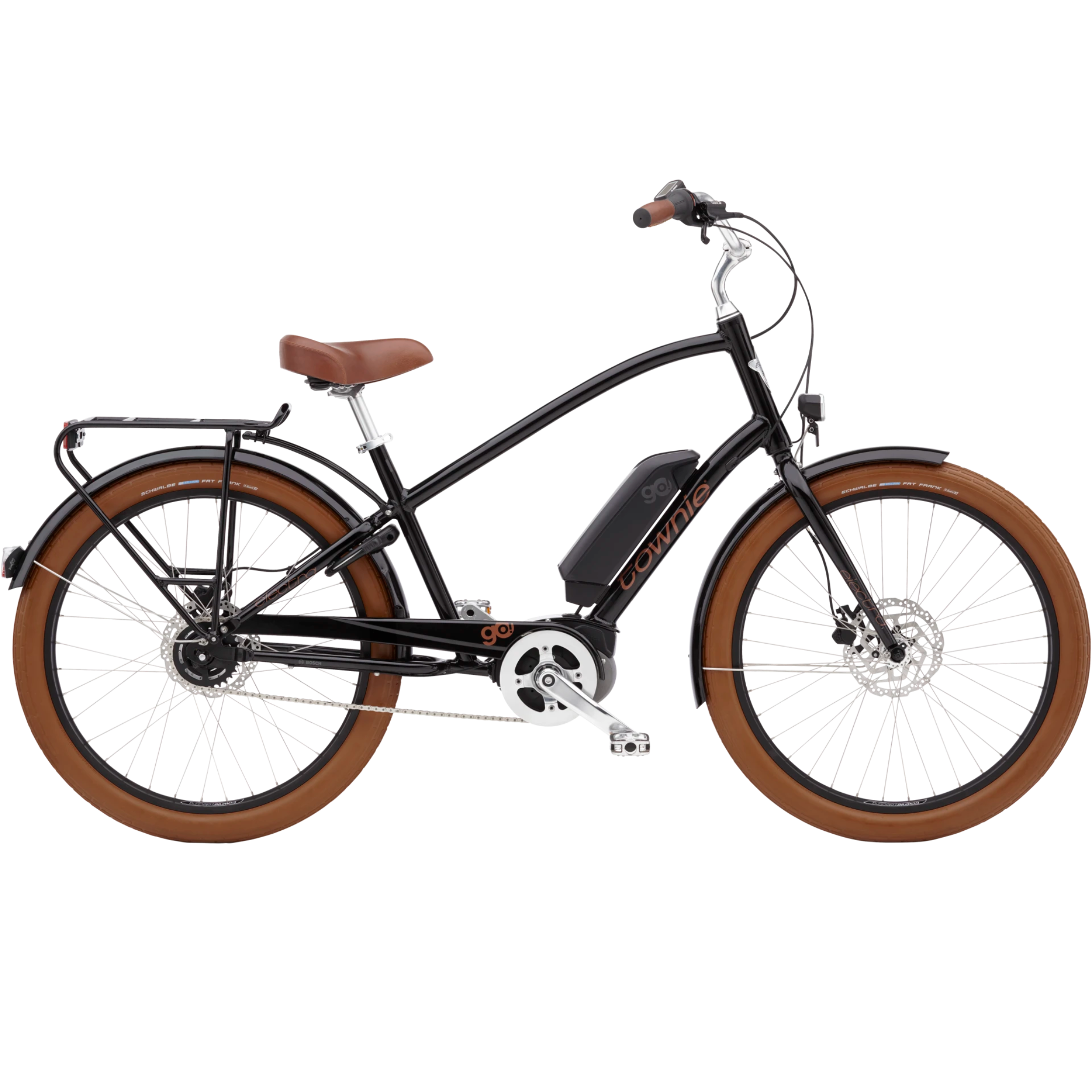 Townie Go! 5i EQ med alm. overrør - Ebony