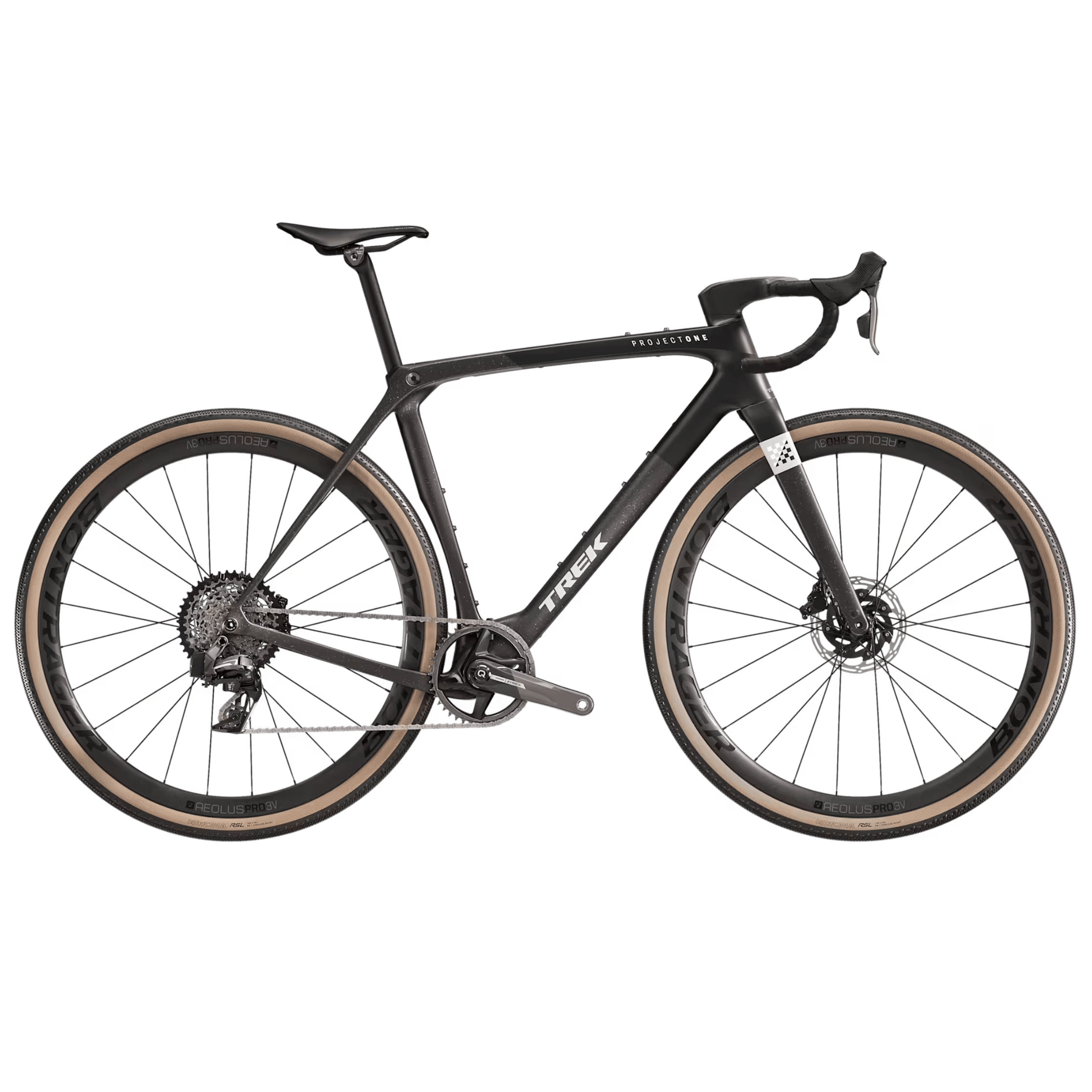 Trek Checkmate SLR 7 AXS 2025 - Matte Trek Black/Matte Deep Smoke