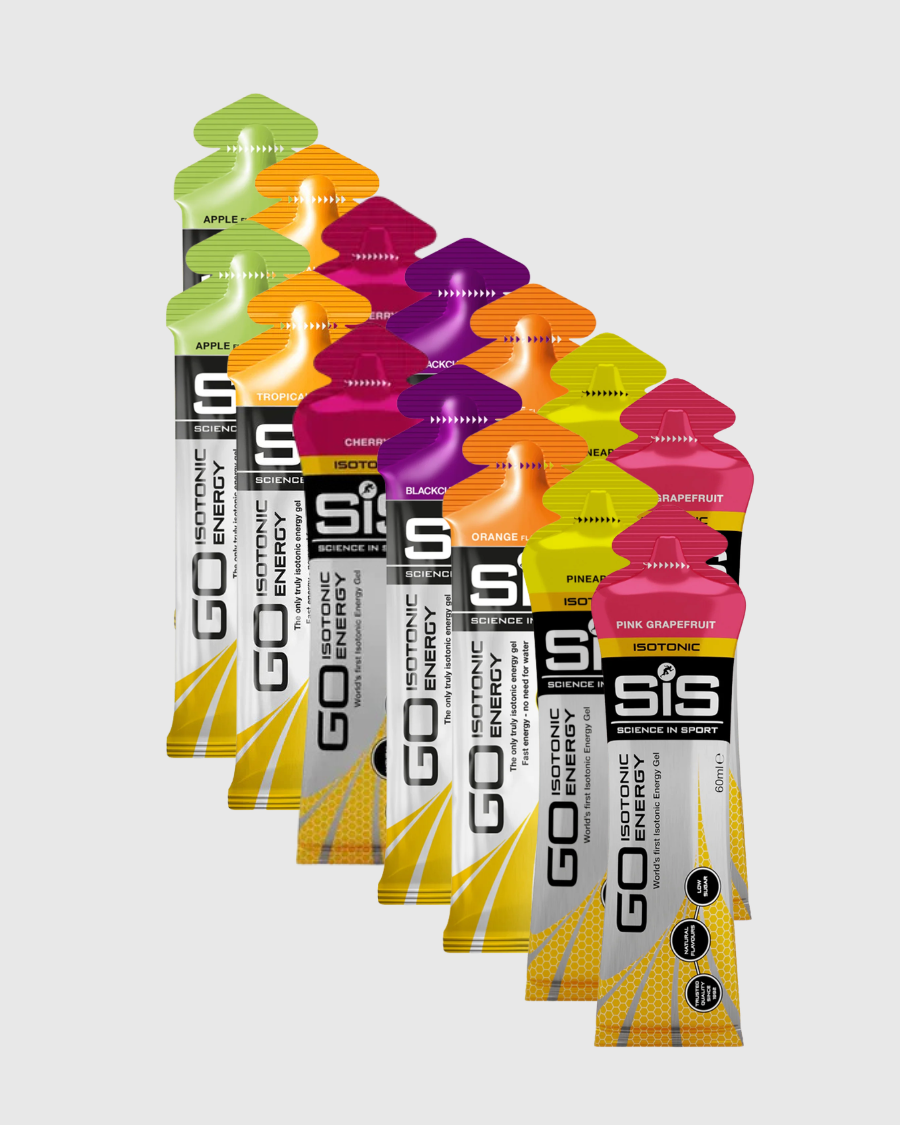 SIS GO Isotonic Energy Gel - Smagskasse (14 stk.)