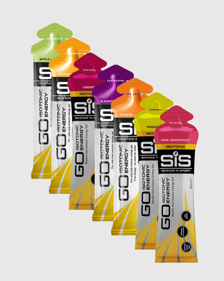 SIS GO Isotonic Energy Gel - Smagskasse (7 stk.)