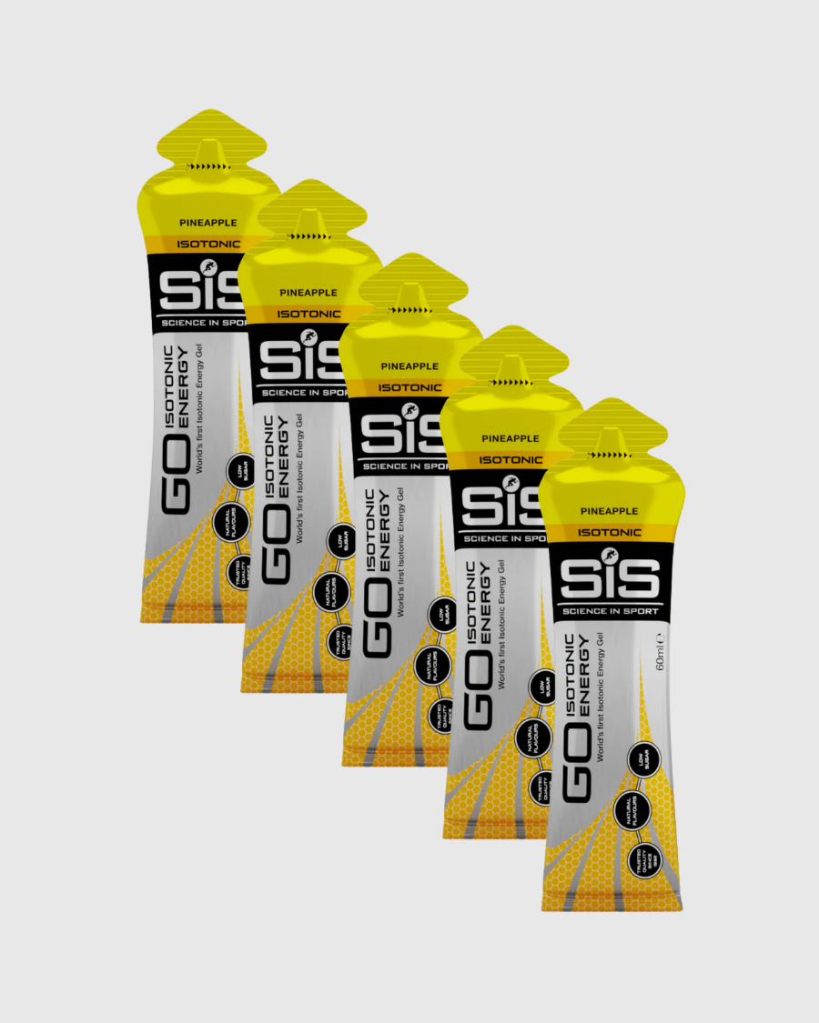 SIS GO Isotonic Energi Gel 60 ml - Ananas (5 stk.)