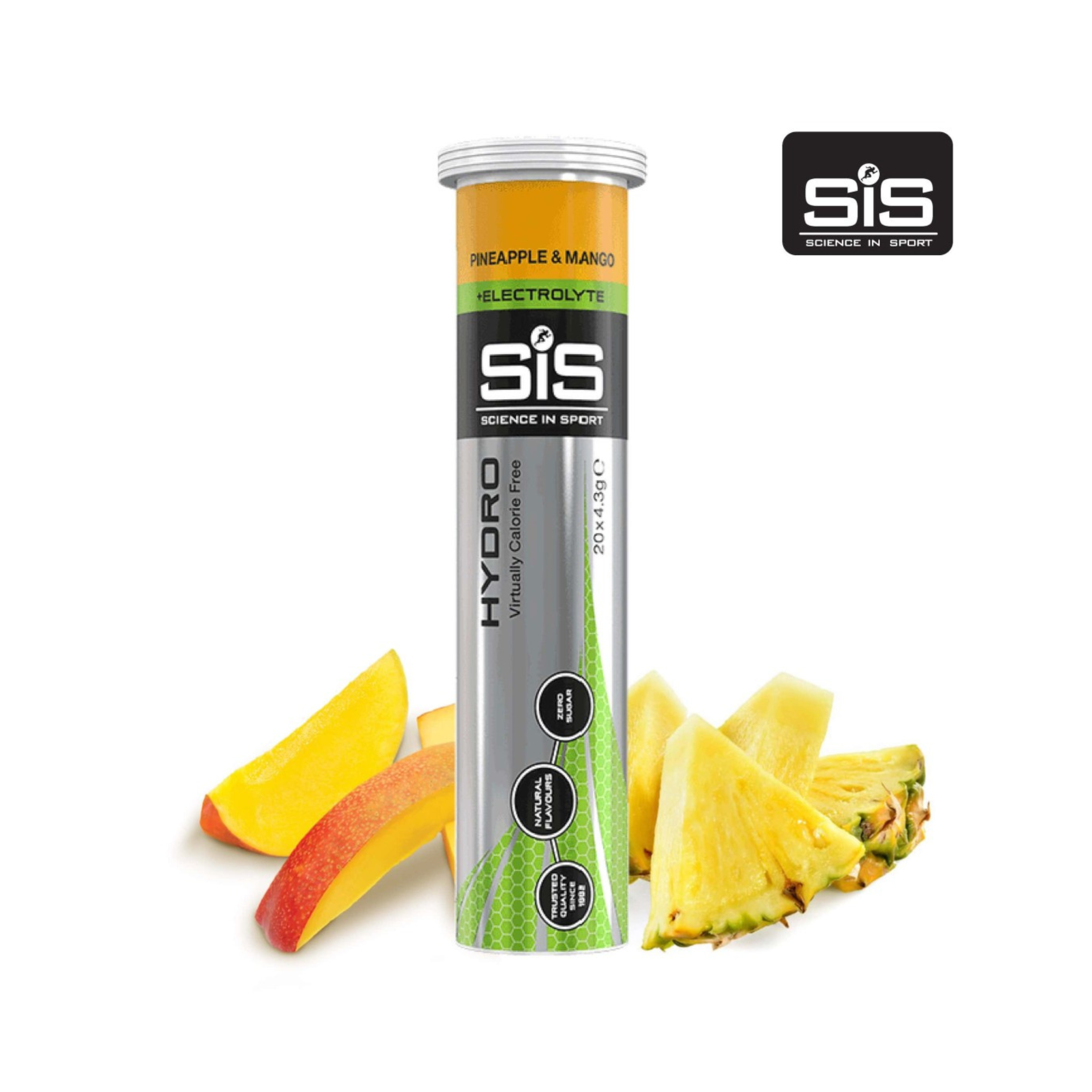 SIS Go Hydro tablets of 4 g - Ananas og mango
