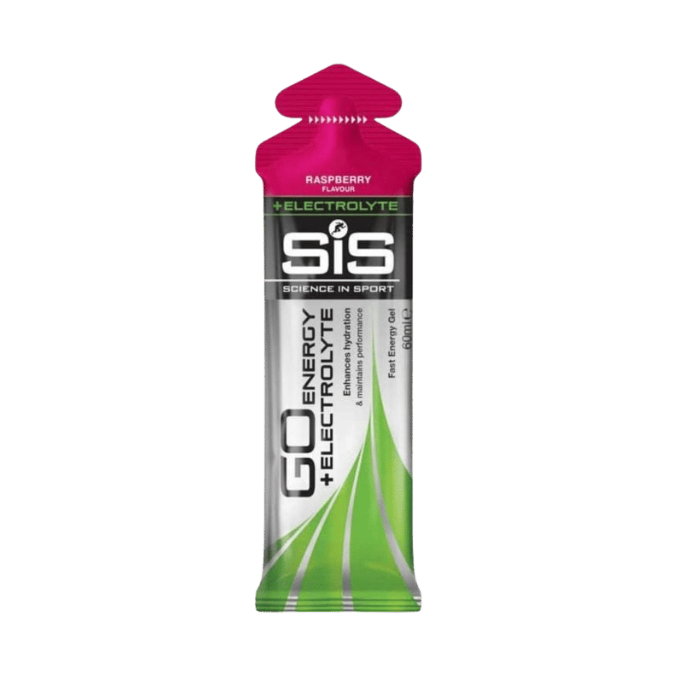 SIS Go Energy + Electrolyte Gel 60 ml - Hindbær