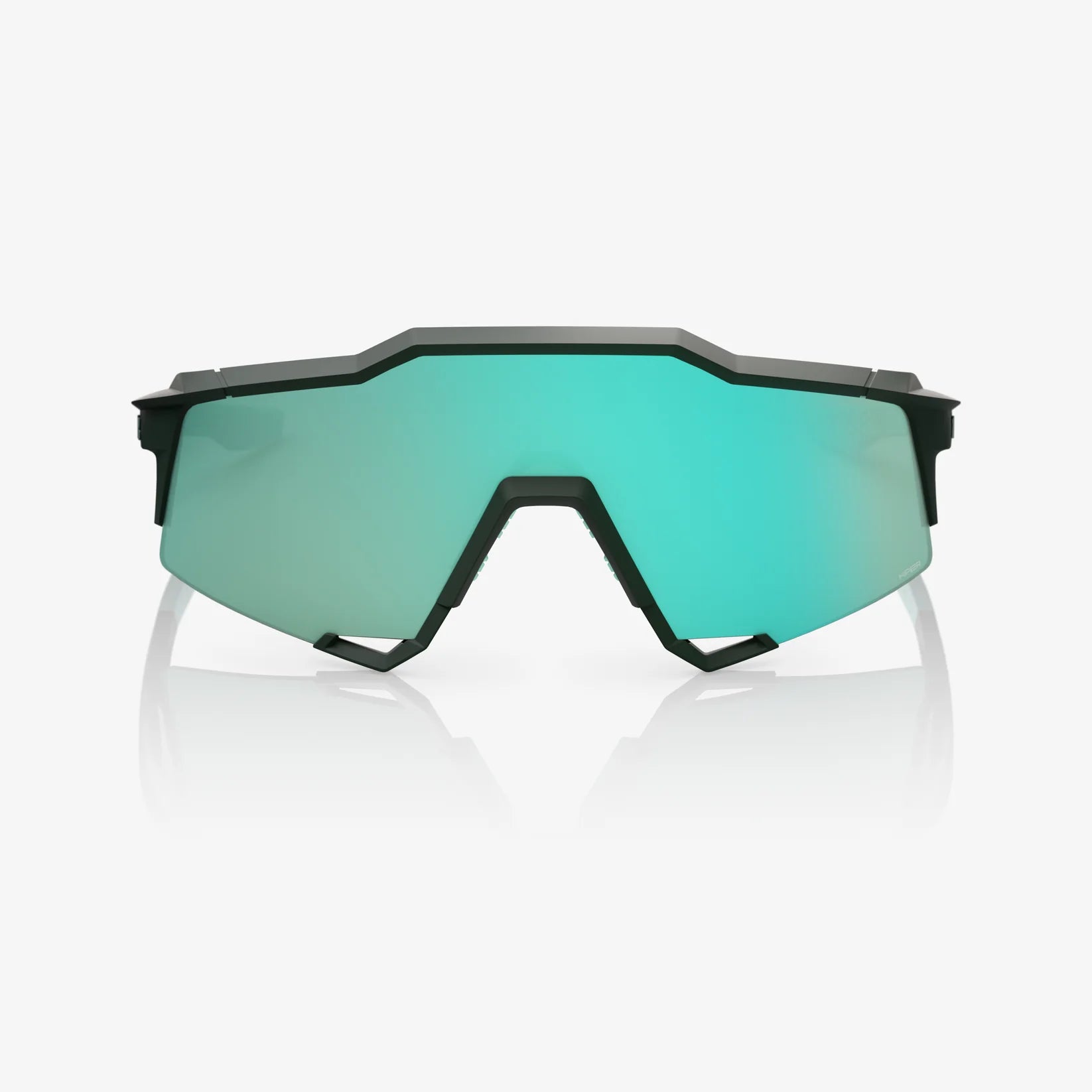 100% SpeedCraft - Soft Tact Juniper, HiPER® Mint Mirror Lens w/ Bonus Clear Lens