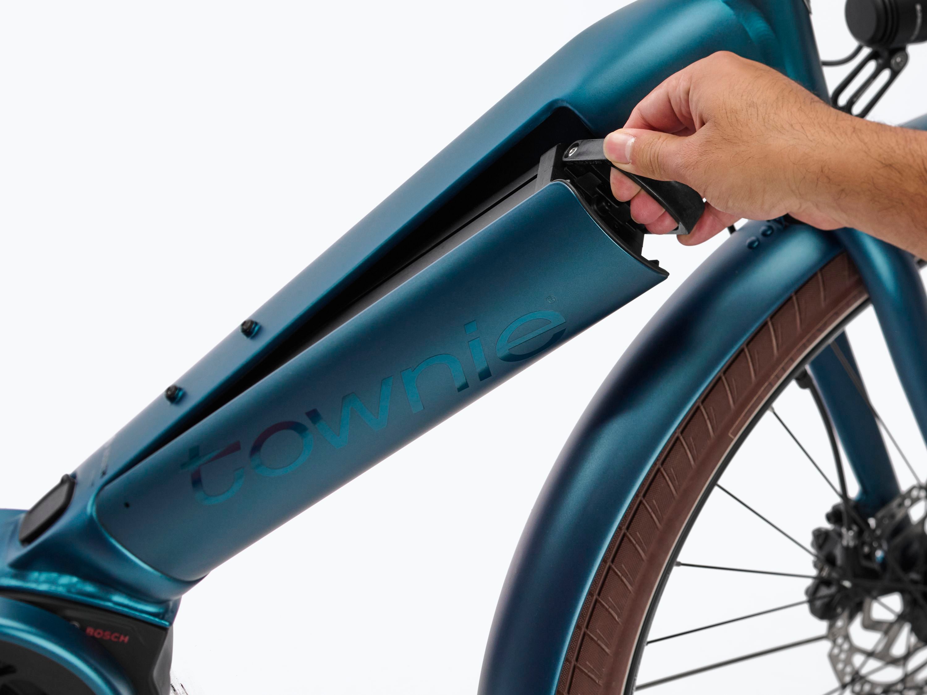 Townie Path Go! 10D EQ Lav indstigning - Matte Aegean Blue