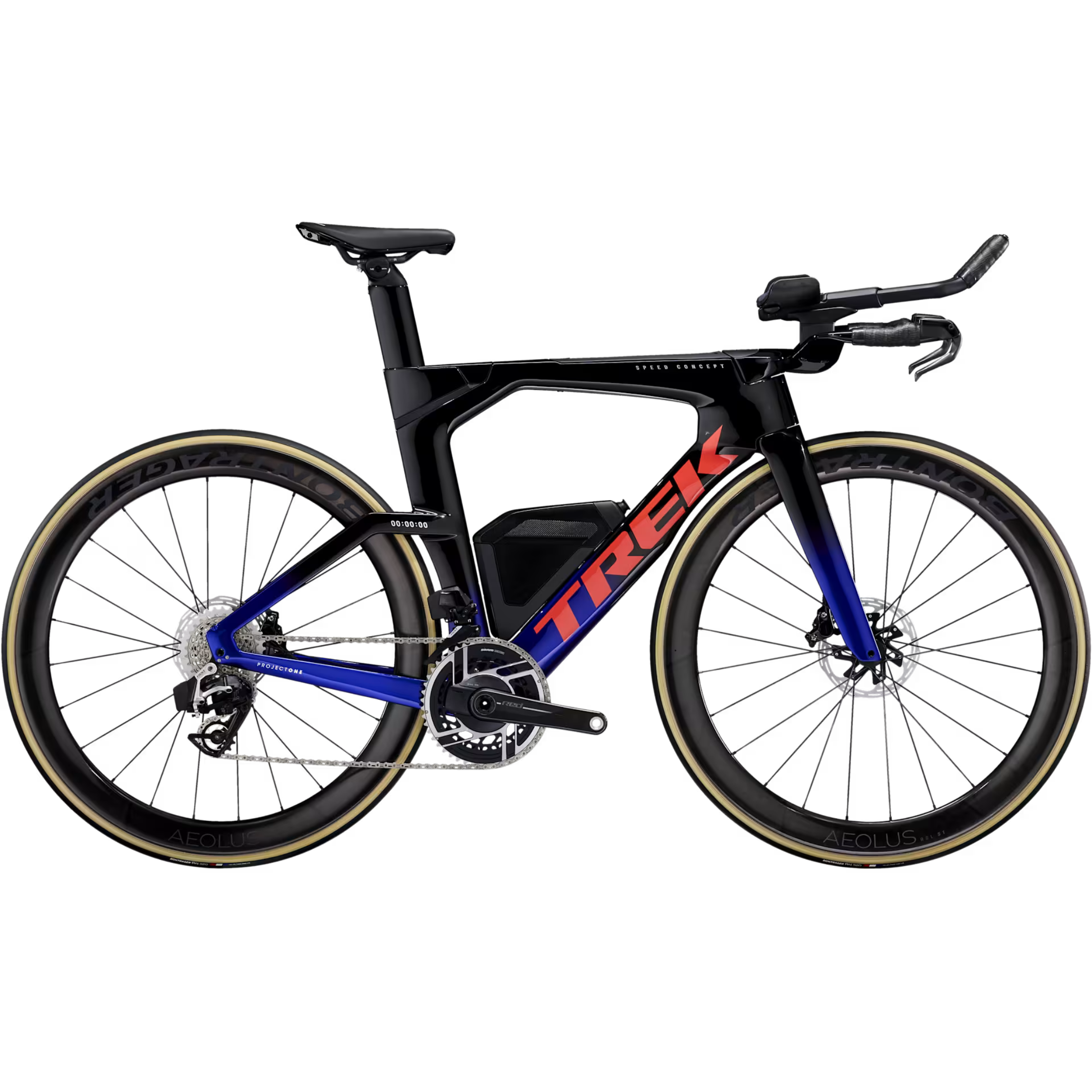 Speed Concept SLR 9 AXS - Trek Black to Hex Blue Fade