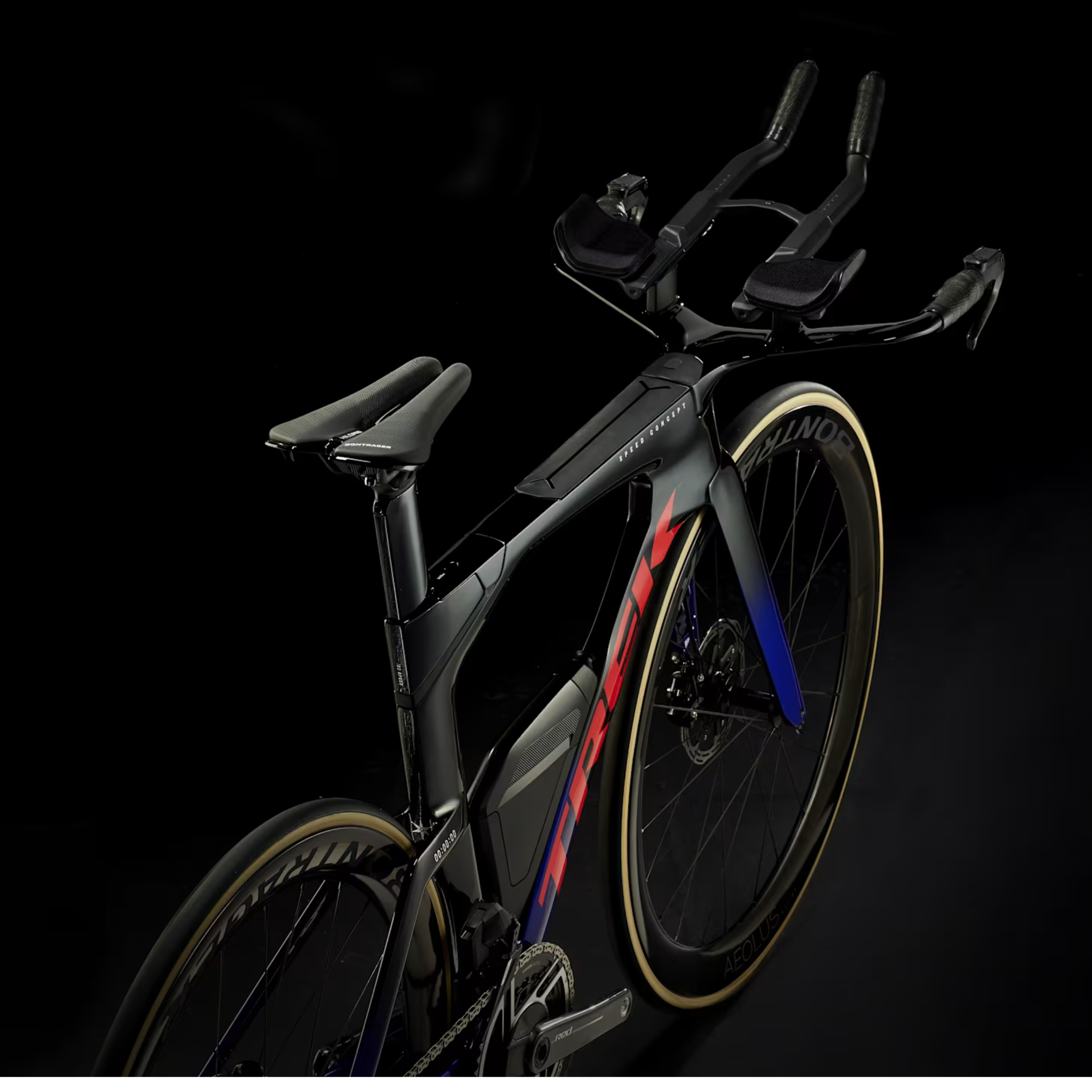 Speed Concept SLR 9 AXS - Trek Black to Hex Blue Fade