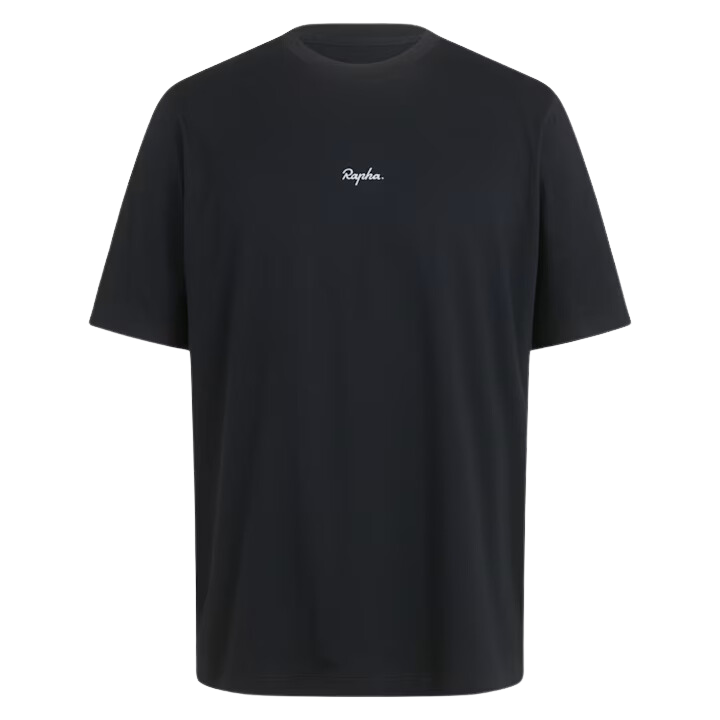 Rapha Mens Cotton T-shirt Black