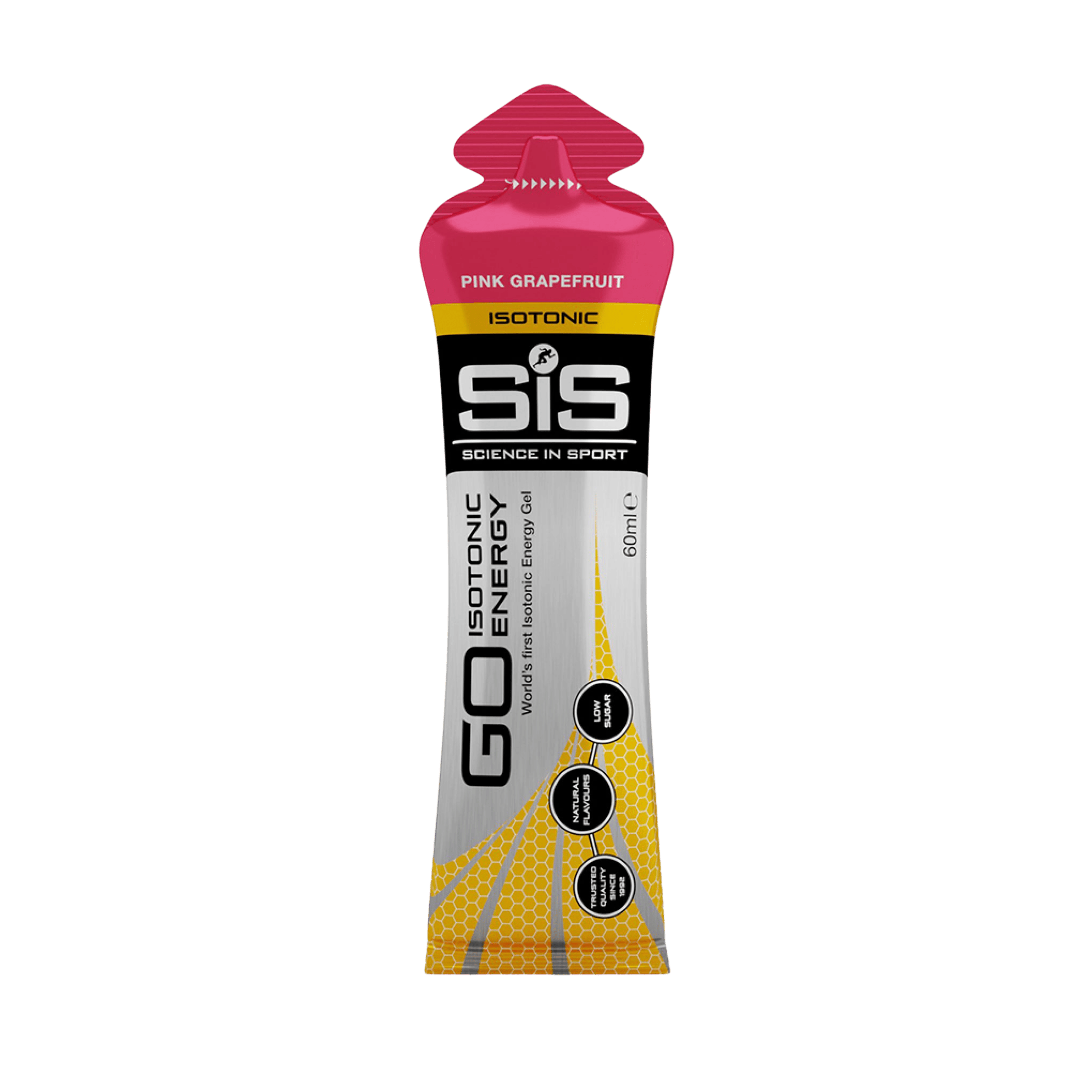 SIS GO Isotonisk Energi Gel 60 ml - Pink Grapefrugt