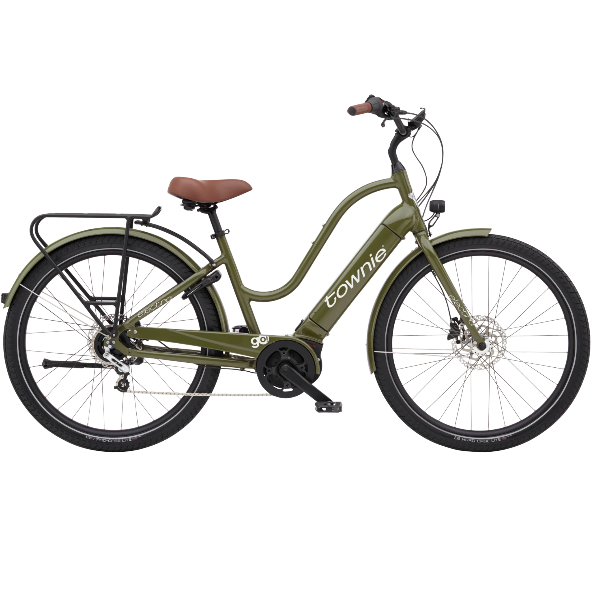 Townie Path Go! 5i lav indstigning - Olive