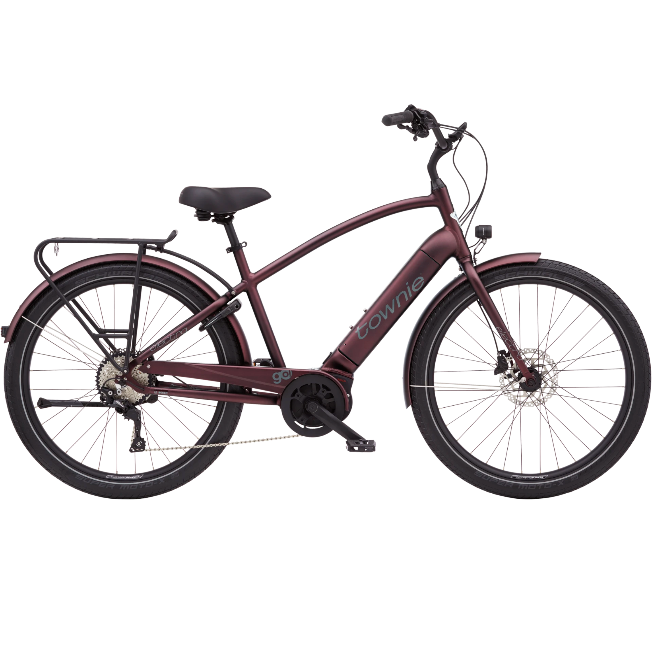 Townie Path Go! 10D EQ Lav indstigning - Matte Oxblood