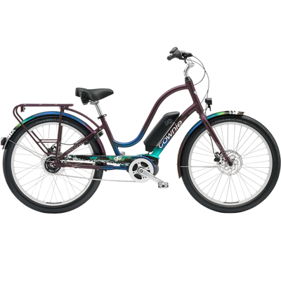 Townie Go! 5i EQ med lav på-/afstigning - Matte Violet Fade