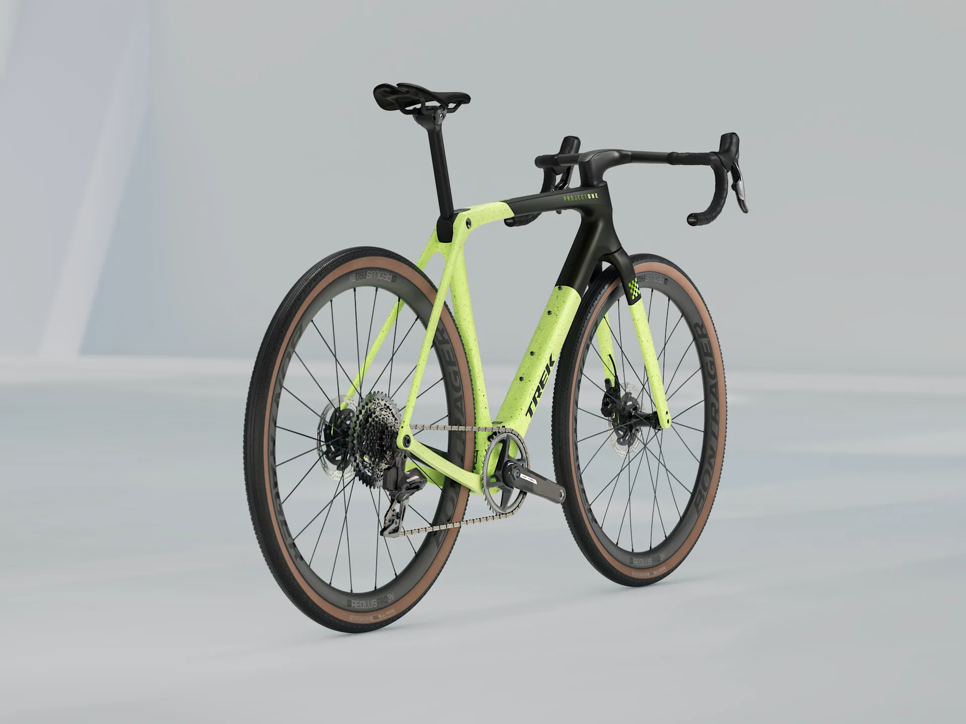 Trek Checkmate SLR 7 AXS 2025 - Olive Drab/Glowstick