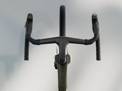 Trek Checkmate SLR 7 AXS 2025 - Olive Drab/Glowstick