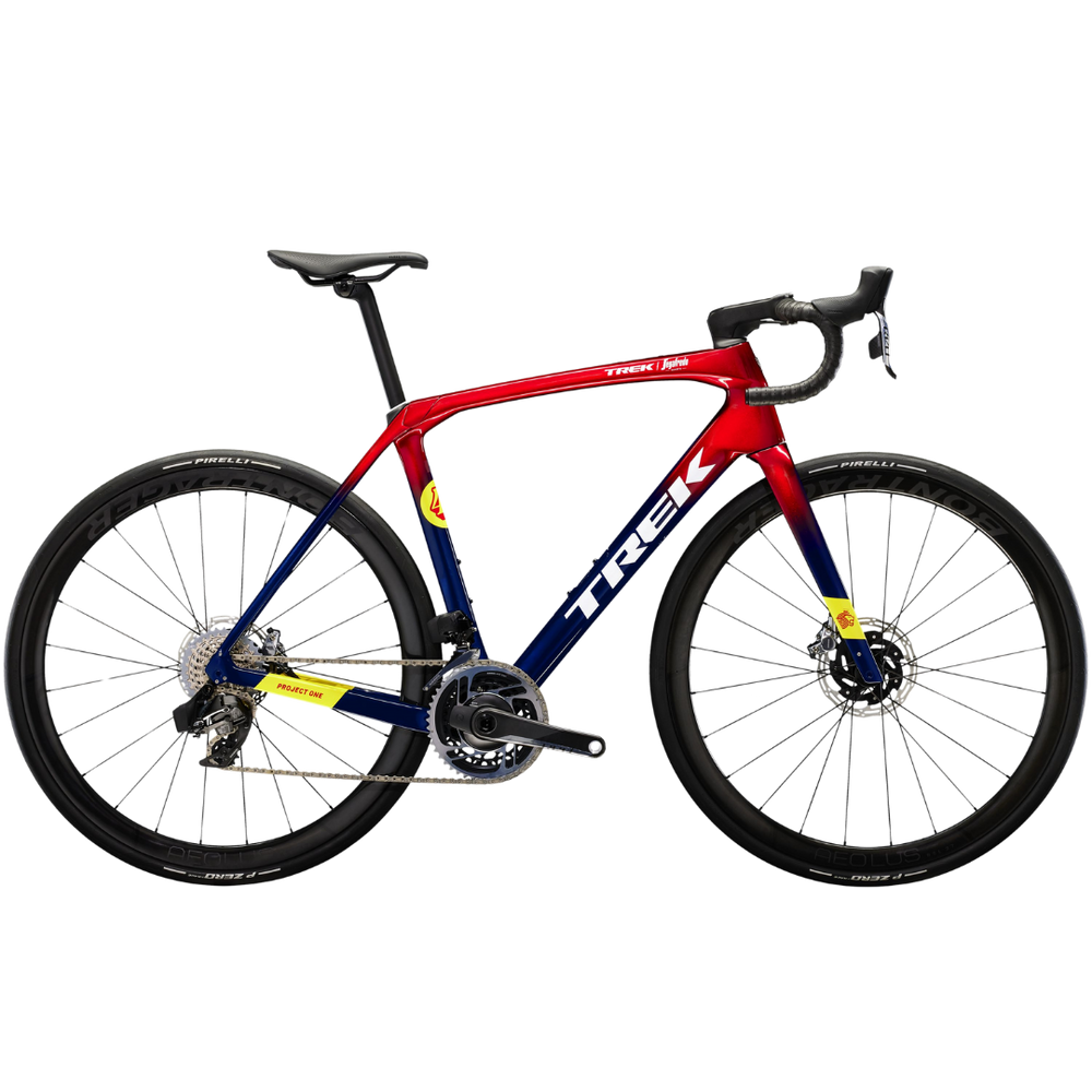 Domane SLR 9 AXS Gen 4 - Team Replica:Metallic Red Smoke to Blue Smoke Fade