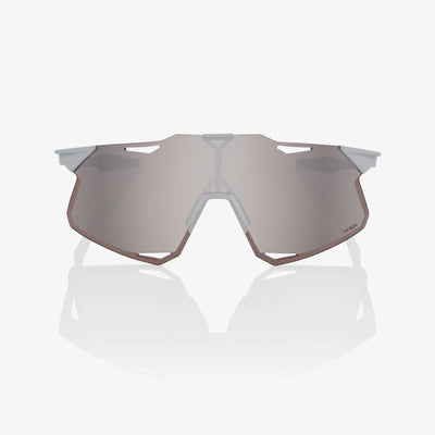 100% Hypercraft - Matte Stone Grey, HiPER® Silver Mirror Lens