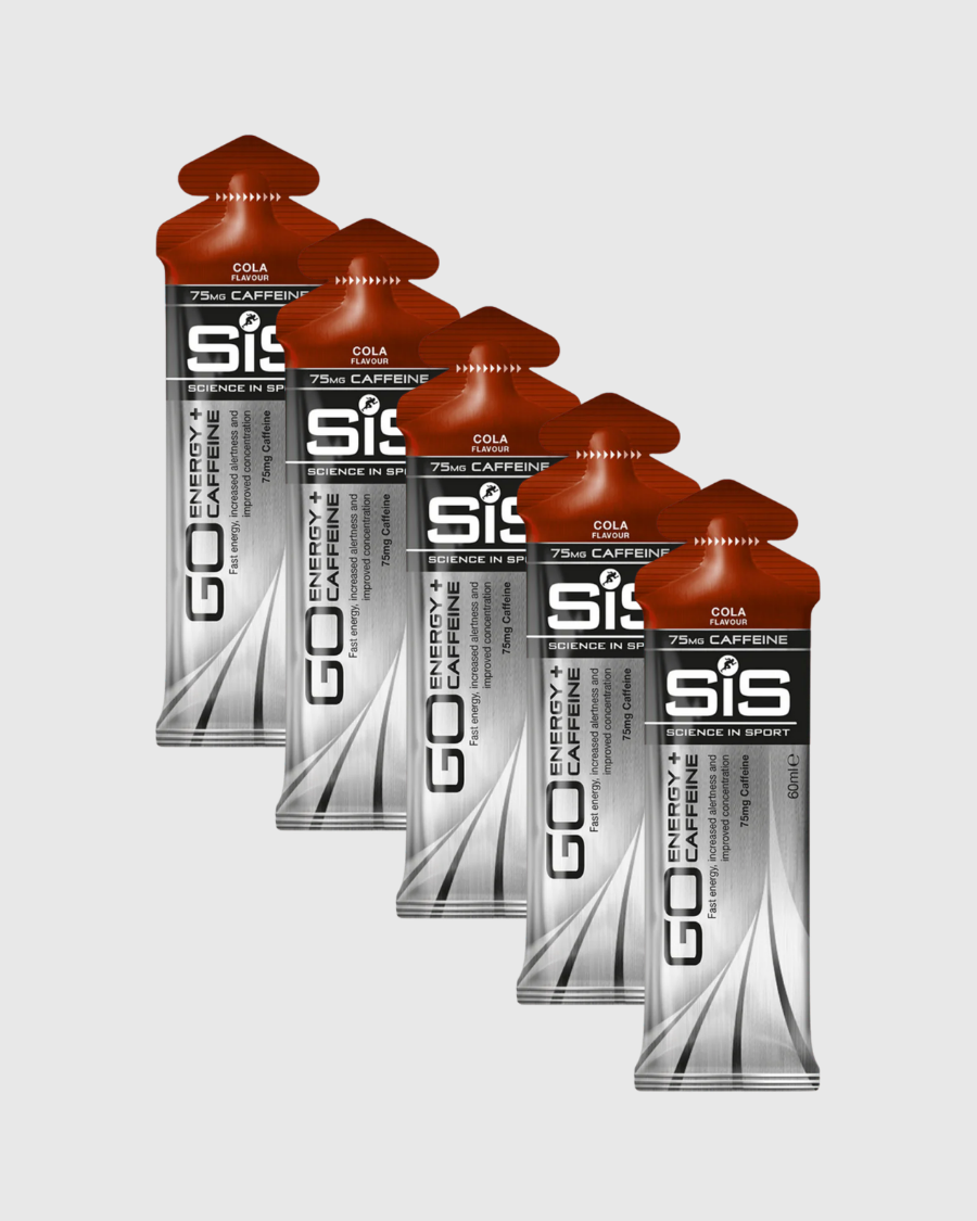 SIS GO Energi + Koffein Gel - Cola (5 stk.)