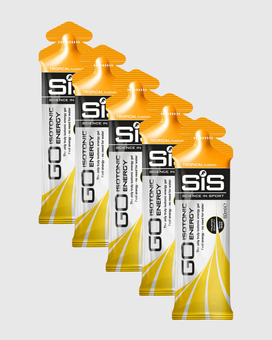 SIS GO Isotonic Energi Gel - Tropisk (5 stk.)