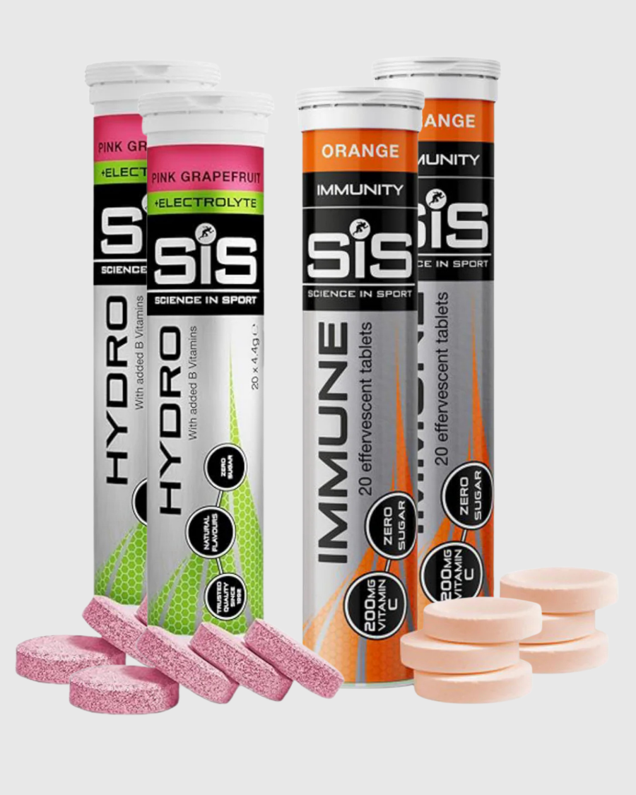 SIS GO Tablets - 2x Hydro / 2x Immune