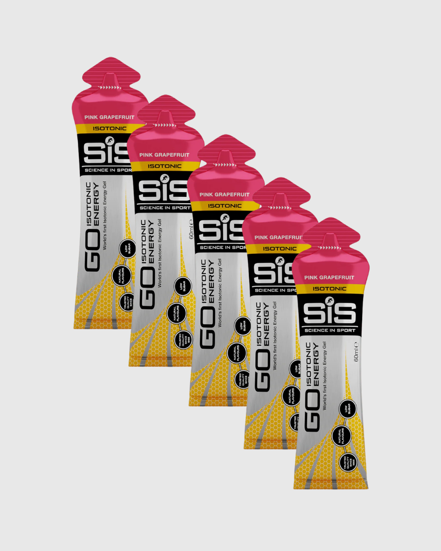SIS GO Isotonic Energi Gel 60 ml - Pink Grapefrugt (5 stk.)