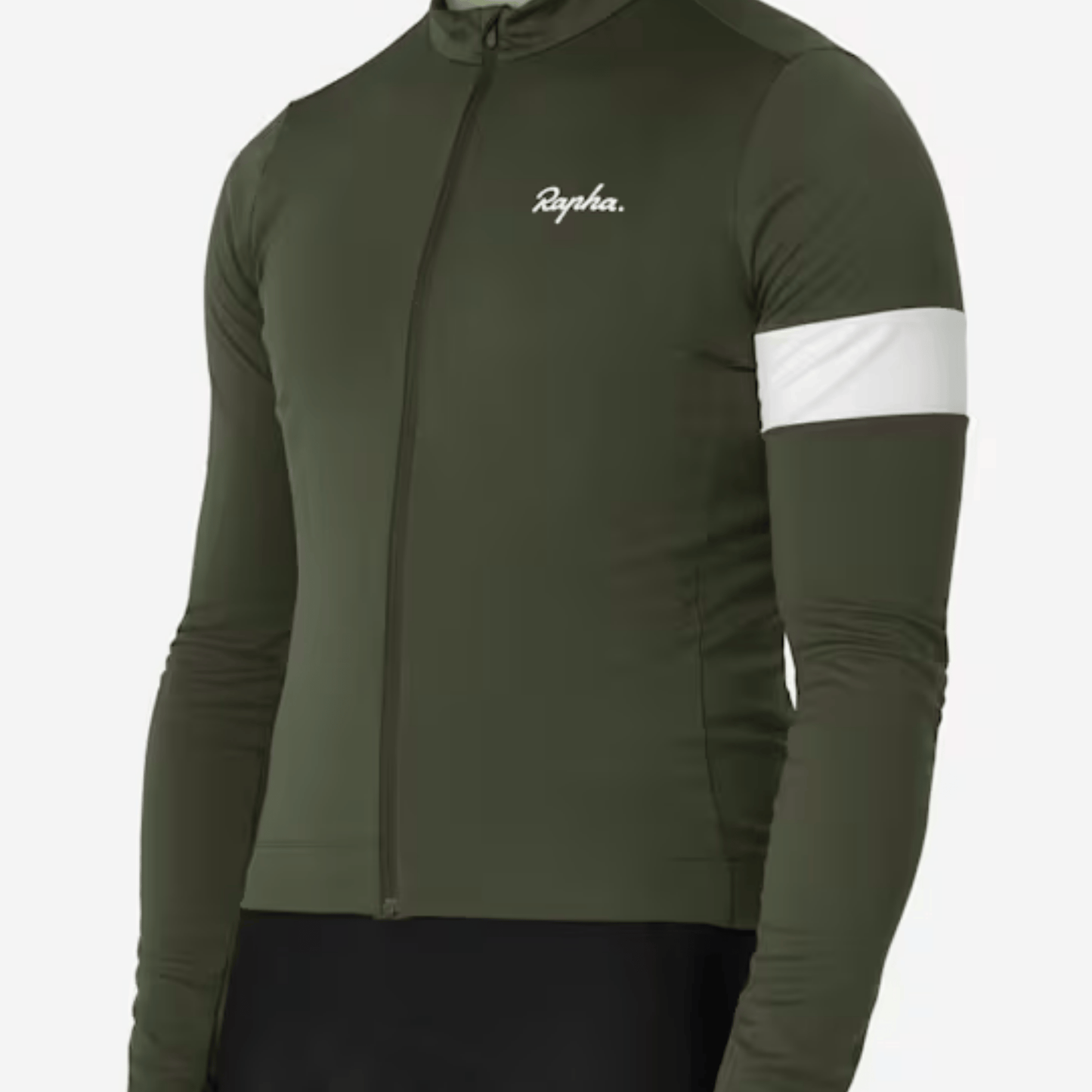
                  
                    Rapha Men's Core thermal langærmet trøje i mørkegrøn
                  
                