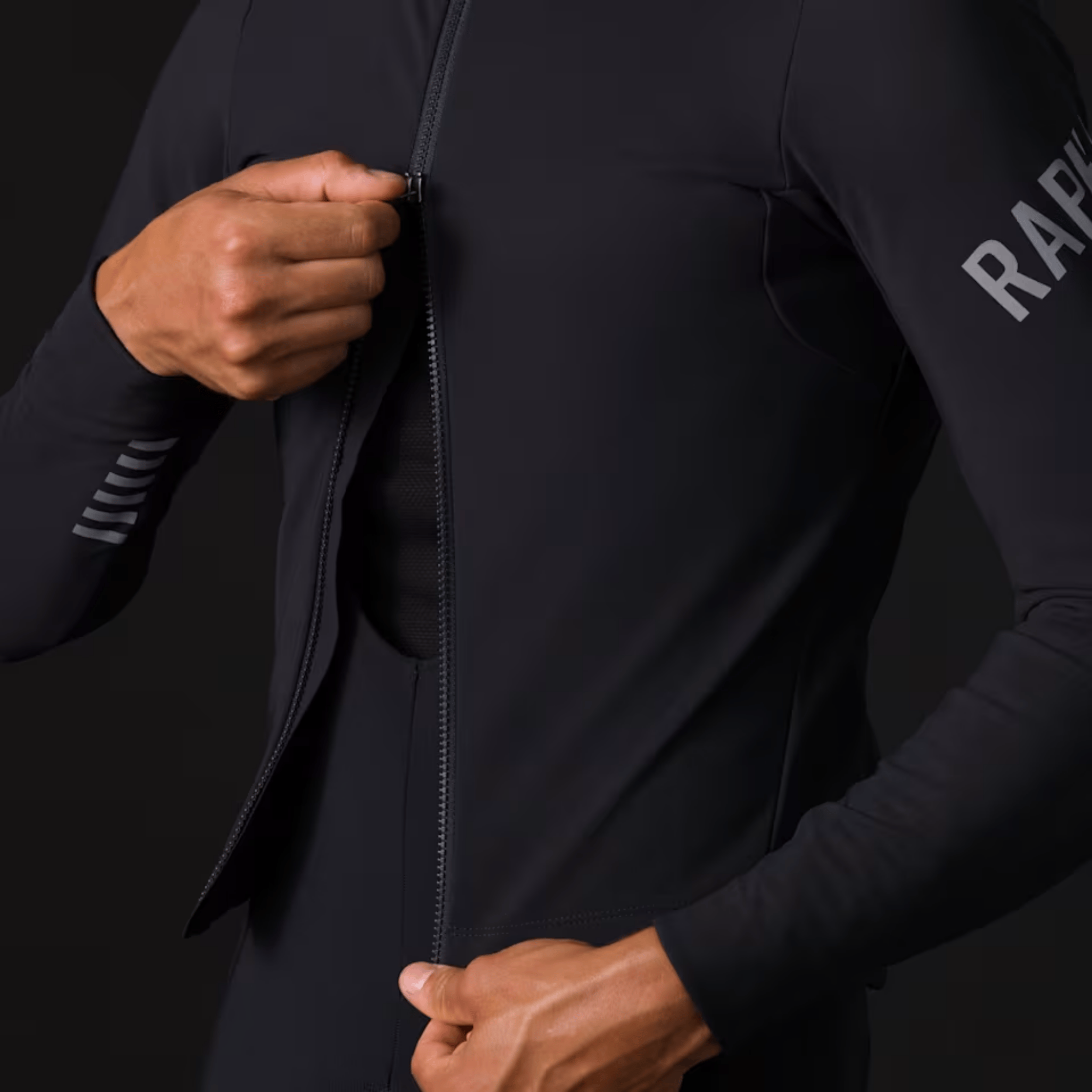 Rapha Men's Pro Team Shadow vinterjakke - Black
