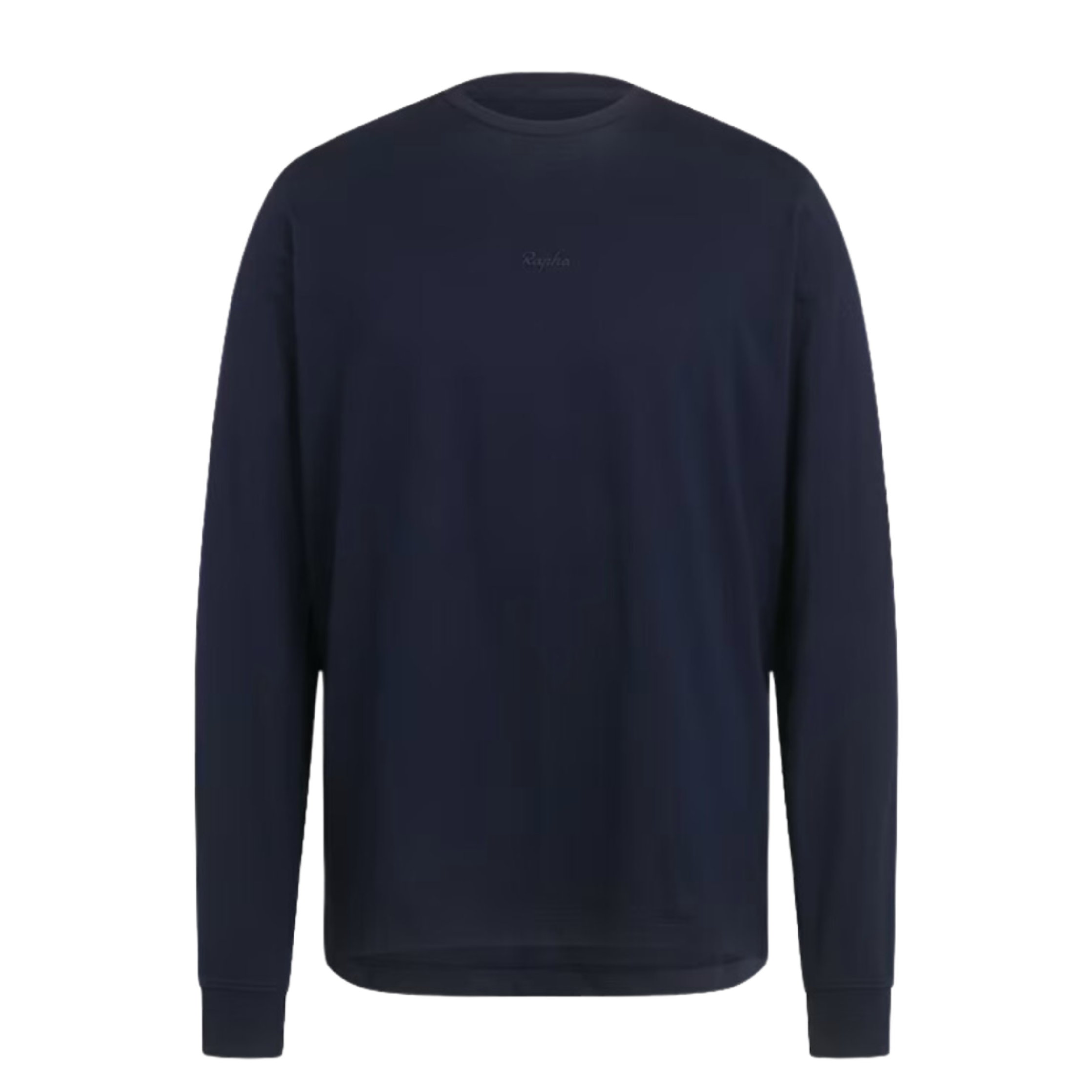 Rapha Men's Long Sleeve Cotton T-shirt Navy