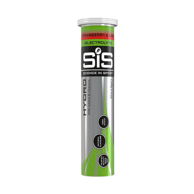 SIS Go Hydro tablets of 4 g - Jordbær og lime