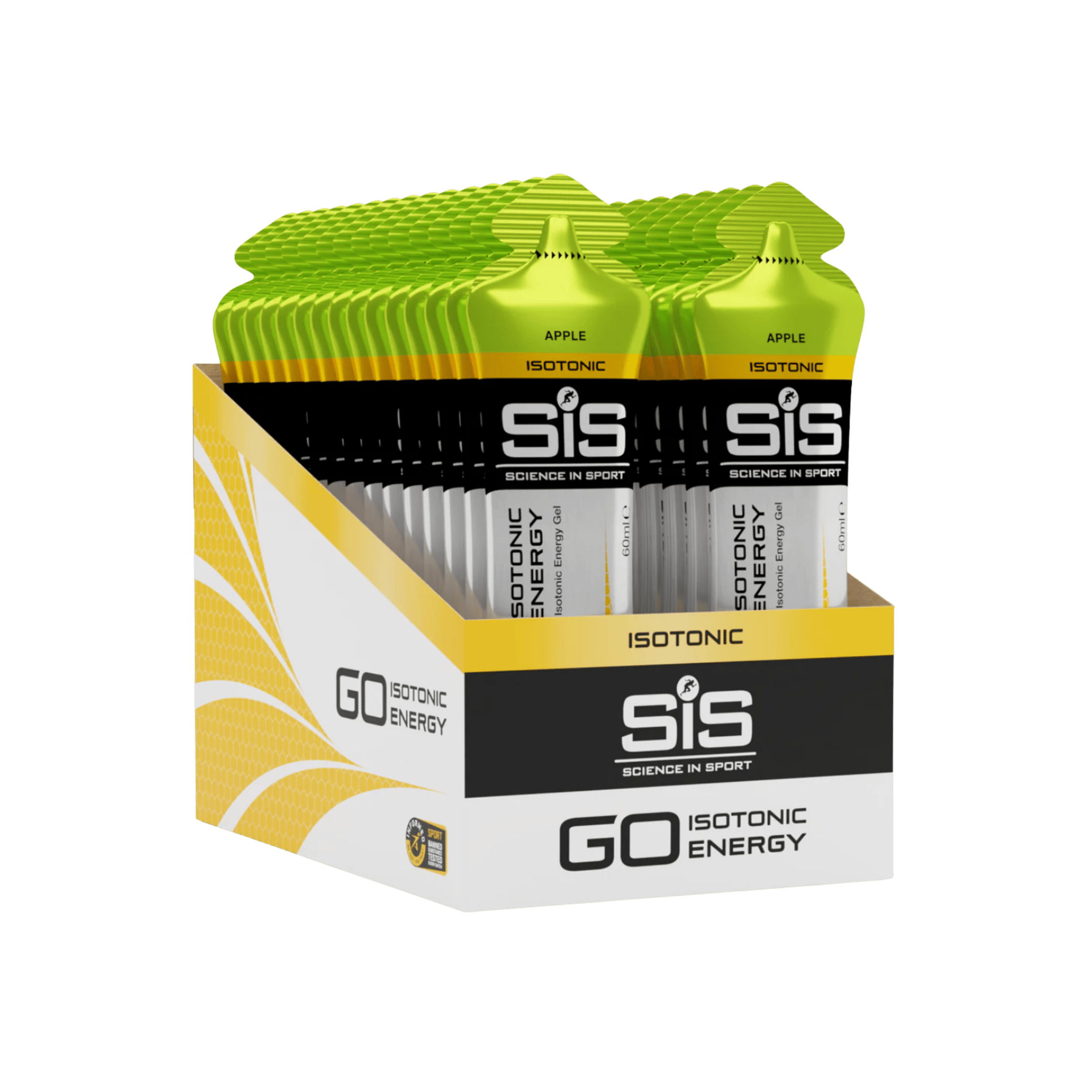 SIS Go Isotonic Energy Gel 60ml - Æble