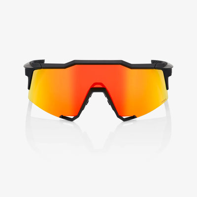 100% SpeedCraft - Soft Tact Black, HiPER® Red Multilayer Mirror Lens