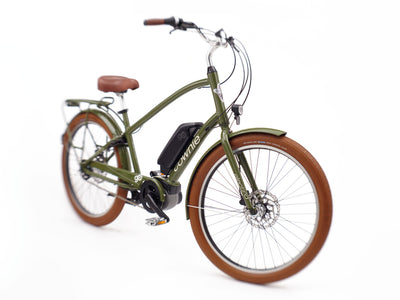 Townie Go! 5i EQ med alm. overrør - Olive