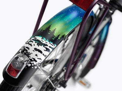 Townie Go! 5i EQ med lav på-/afstigning - Matte Violet Fade