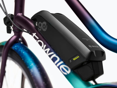 Townie Go! 5i EQ med lav på-/afstigning - Matte Violet Fade