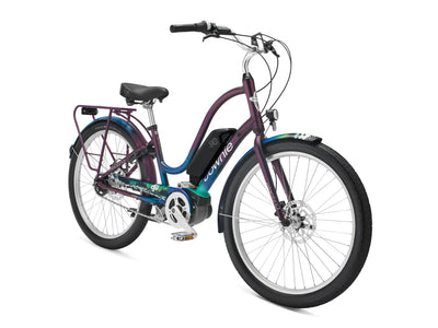 Townie Go! 5i EQ med lav på-/afstigning - Matte Violet Fade