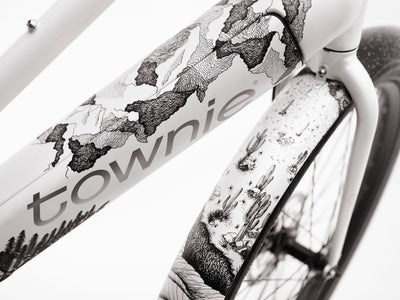 Townie Path Go! 10D EQ med lav på-/afstigning - Pearl White