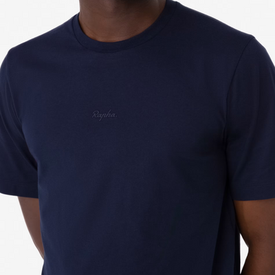 Rapha Mens Cotton T-shirt Navy